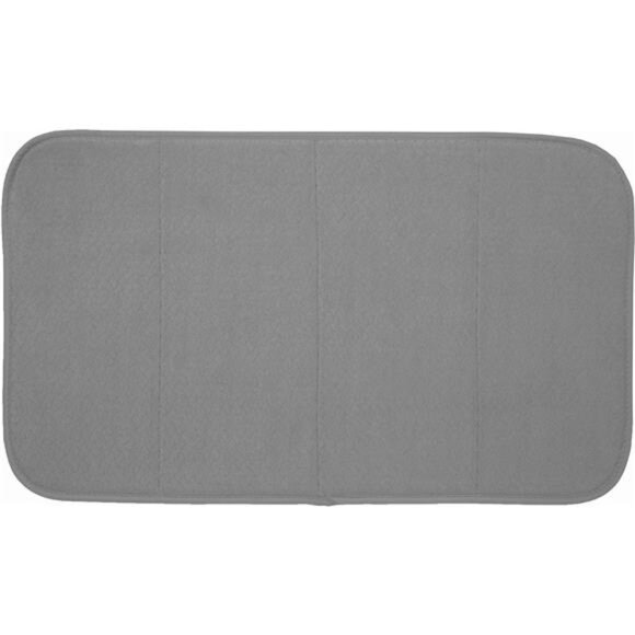 Dish Drying Mat, 16 by 28-Inch, Pewter - Picture 1 of 7